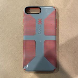 Pink and Grey speck iPhone 7/8 plus  Case